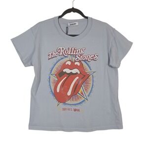 Daydreamer Rolling Stones 1981 Tour Graphic‎ Tee Womens Medium Lightweight Soft